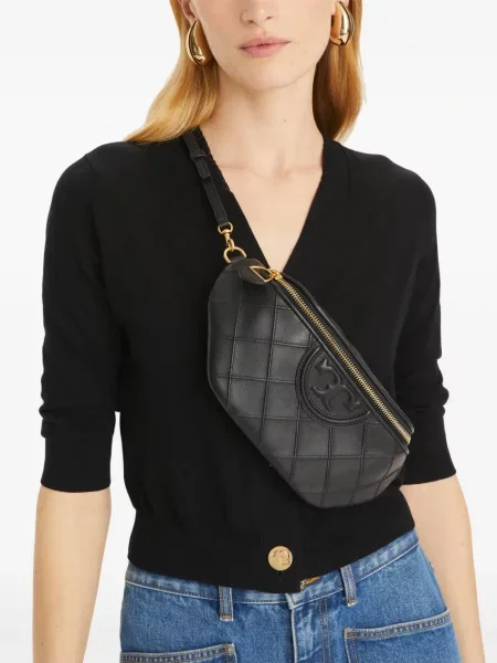Nepaminkštintas diržas Tory Burch juoda