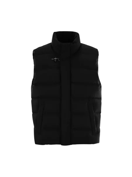 Pikowana kamizelka Fay czarna