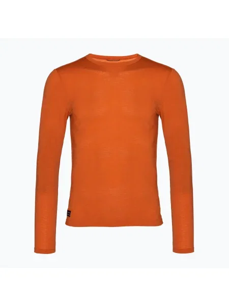 Мъжки бягащ анцуг с дълъг ръкав Saucony Stopwatch spice heather оранжево