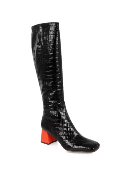 Botine Chie Mihara din piele negru