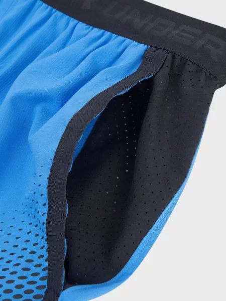 Короткие спортивные шорты Under Armour голубые