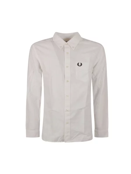 Fred Perry Koszula Regular Fit beige biała