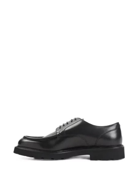 Pantofi derby Canali chunky negru