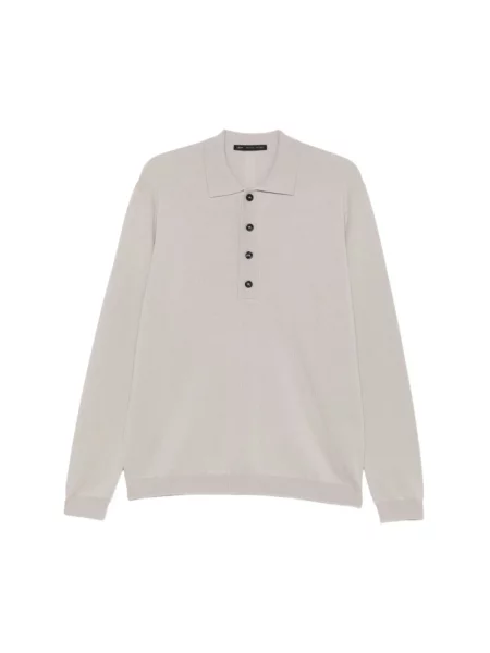 Sweter Low Brand wełniany beżowy