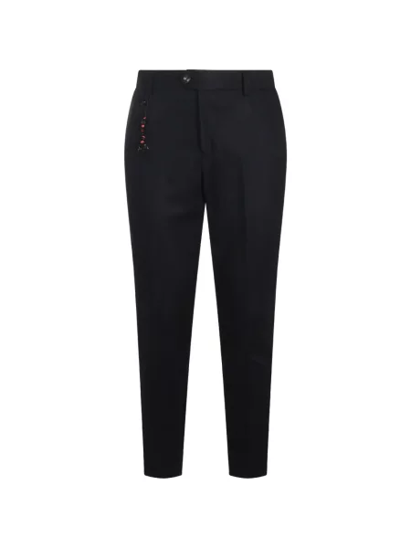 Pantaloni Marco Pescarolo cu mărgele negru