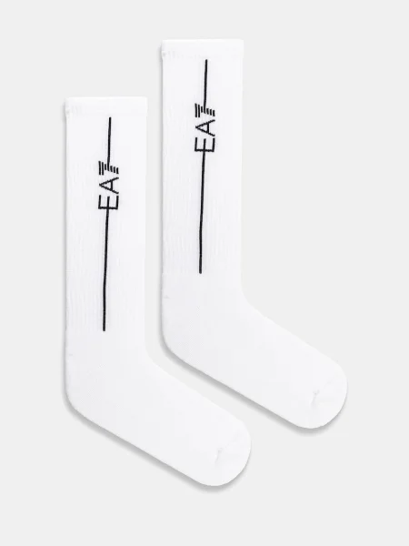 Чорапи Ea7 Emporio Armani бяло