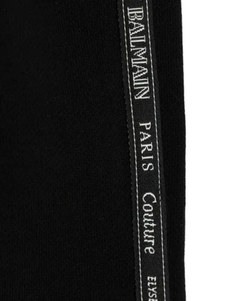 Spodnie dziecięce Balmain czarne