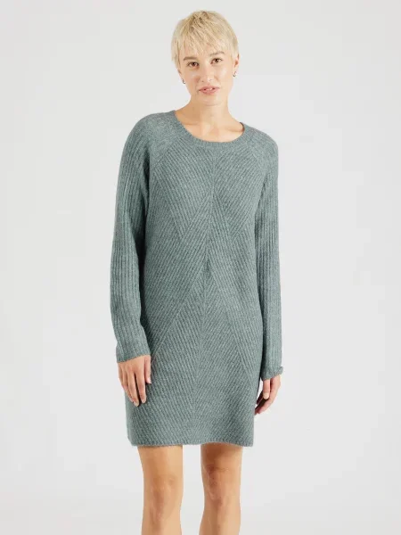 ONLY Rochie tricotat ONLCarol amestecat verde