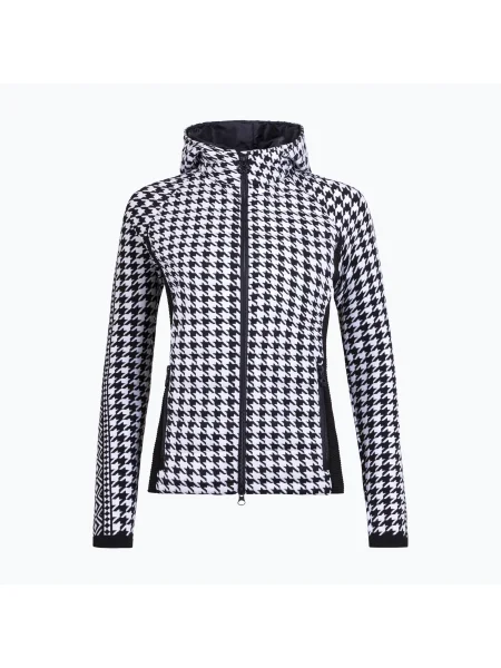 Хибридно дамско яке Newland Hera черно/бяло бяло