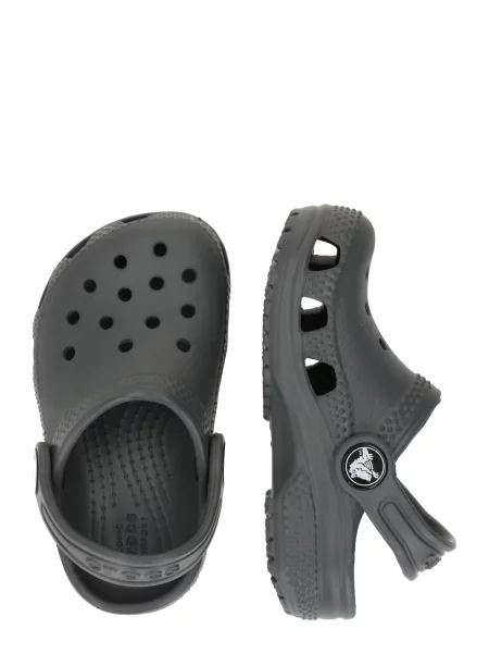 Crocs Otvorene cipele Classic grafit siva / crna bijela