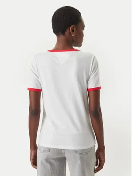 Tričko Tommy Jeans bílé