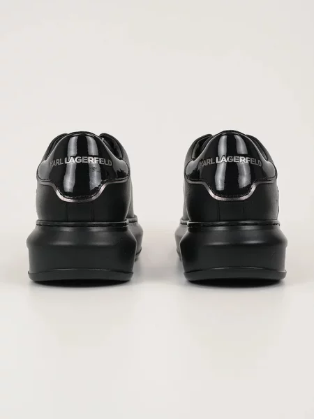 Кожаные кроссовки Karl Lagerfeld черные