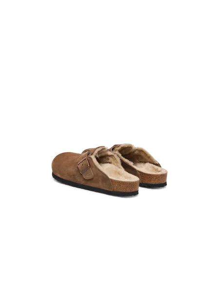 Birkenstock Šlepetės Boston Shearling ruda