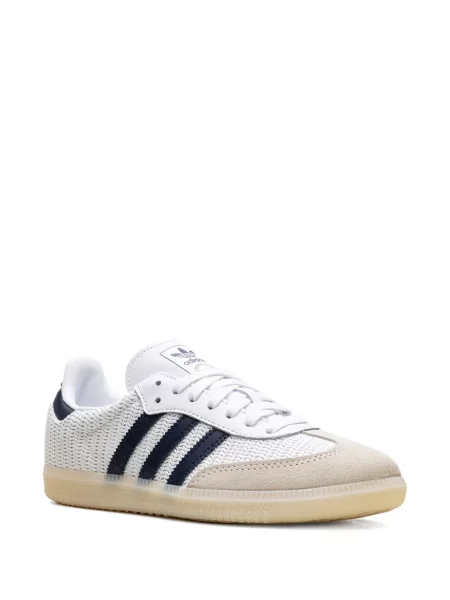 Sneakerși Adidas Spezial tricotate alb