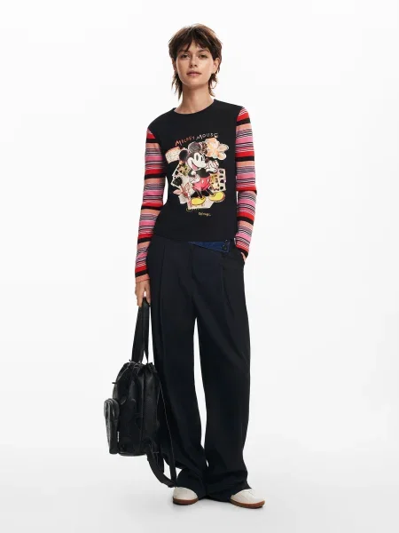 Desigual rucsac ALL MICKEY KRAPINA femei mare neted negru