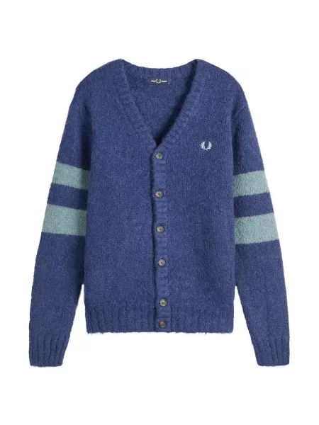 Sweter Fred Perry z alpaki chunky