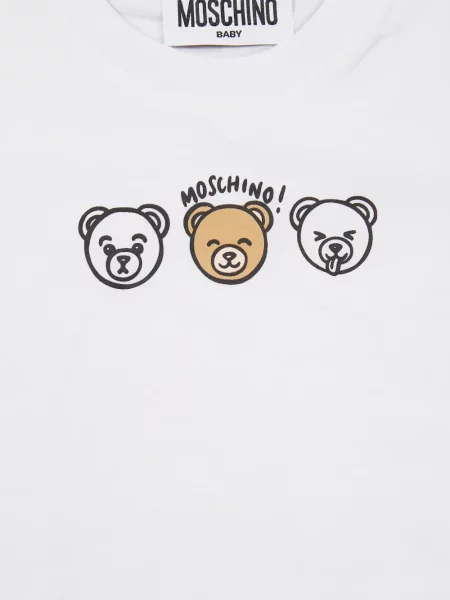 Dětské tričko Moschino bílé