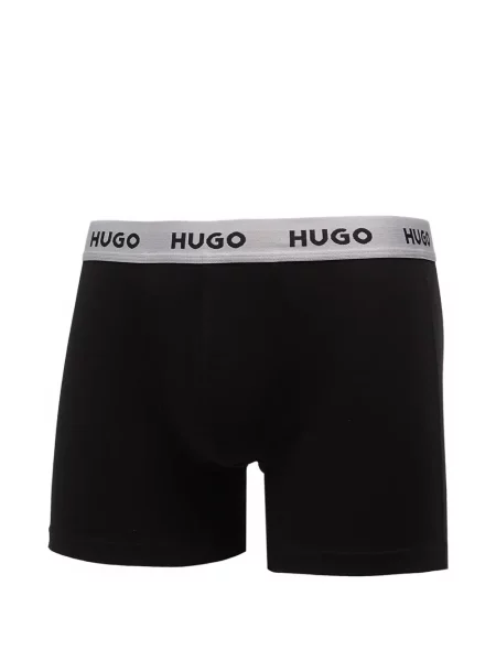 Boxeri Hugo cu autograf negru