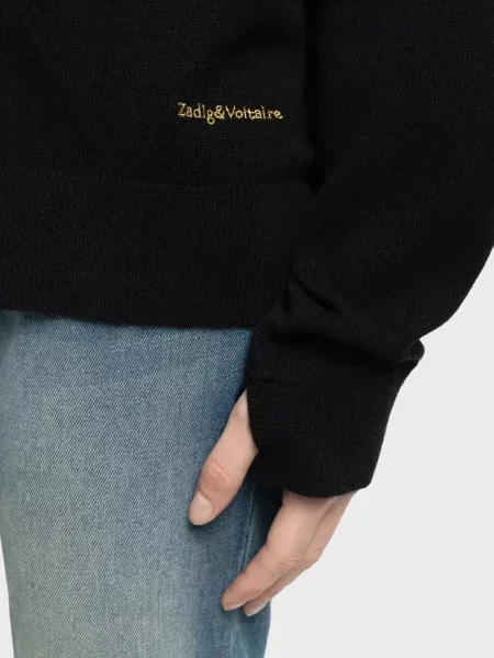 Кашеміровий кардиган Zadig&voltaire чорний