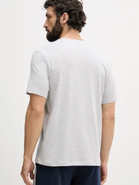BOSS loungewear kratka majica z elastanom Mix&Match T-Shirt R siva