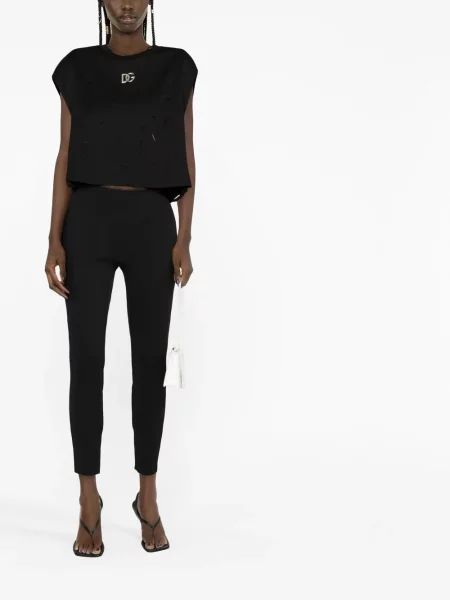 Legginsy Dolce And Gabbana czarne