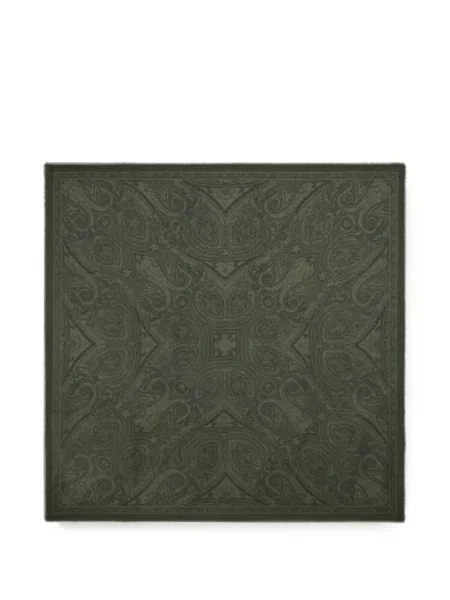 Fular Etro din cașmir verde