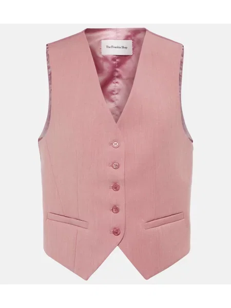 Vestă The Frankie Shop roz