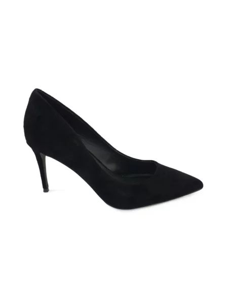 Czółenka Steve Madden skórzana czarna