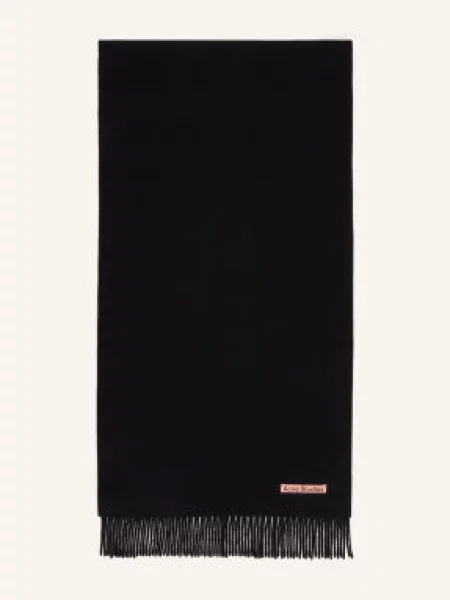 Šál Acne Studios černý