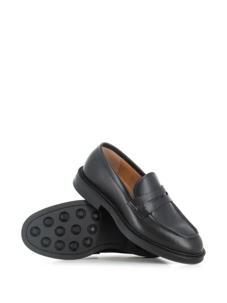 Pantofi loafer Henderson Baracco din piele negru