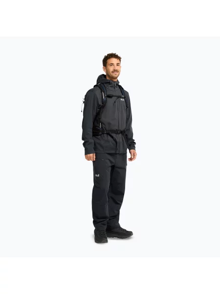 Kurtka softshell Jack Wolfskin Skyvail szara