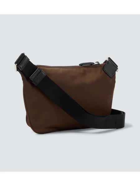 Geantă Prada din piele maro