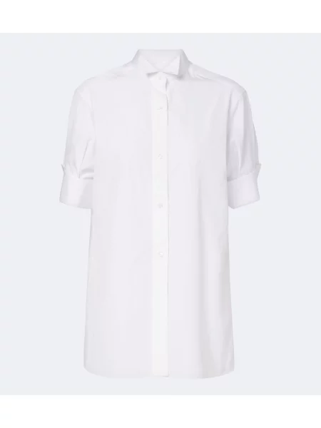 Cămașă Maison Margiela din poplin alb