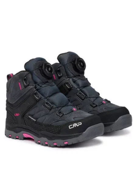 CMP Turistiniai batai Kiruna Mid FitGo Fleece Wp juoda