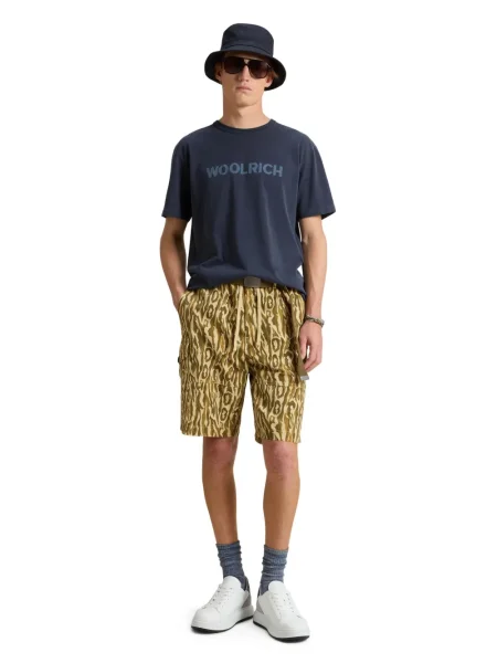 Tricou Woolrich cu imagine albastru