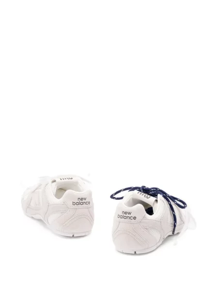 Sneakers Miu Miu σουέντ λευκό
