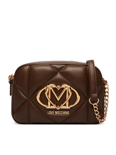 Love Moschino Geantă poștaș maro