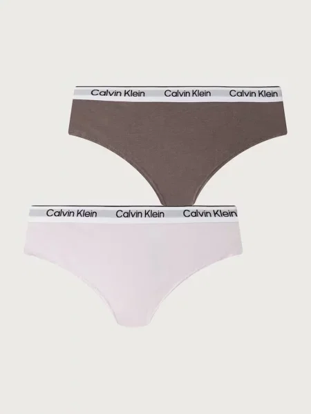 Calvin Klein Underwear slipy detské s elastanom fialová