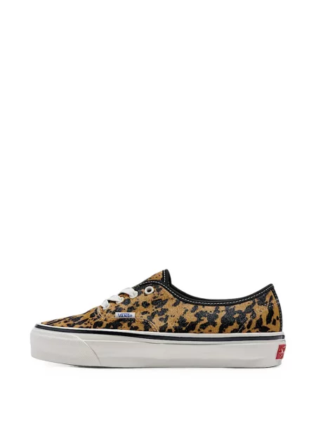 Sneakerși Vans Authentic cu imagine cu imprimeu animal print maro