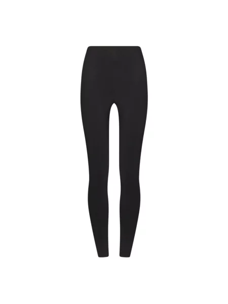 Wolford Legginsy Scuba schwarz czarne