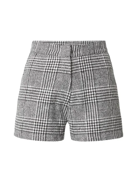 ABOUT YOU Pantaloni Kirsten gri metalic alb