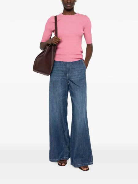 Blugi cu picior larg 's Max Mara albastru