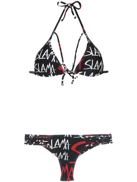 Bikini Amir Slama cu imagine negru