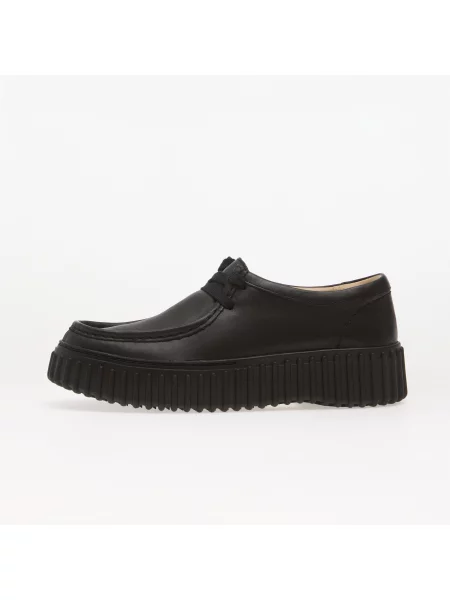 Botine Clarks din piele negru