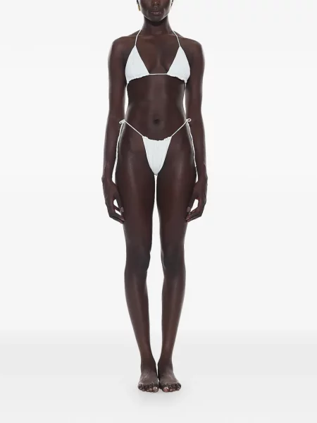Bikini Myra Swim cu legături alb