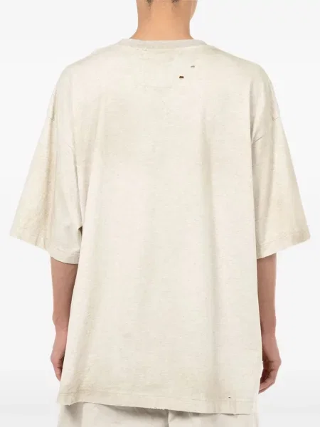 Tricou Maison Mihara Yasuhiro zdrențuiți gri
