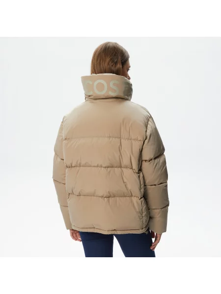 Lacoste Kurtka Lacoste beżowa