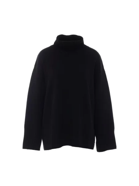 Dzianinowy sweter Pinko czarny