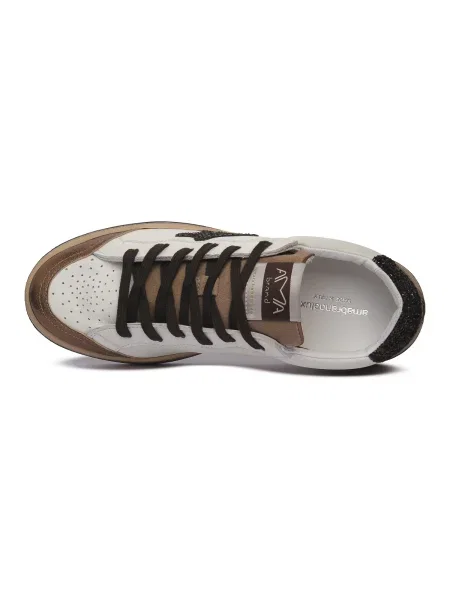 Pantofi Ama Brand alb