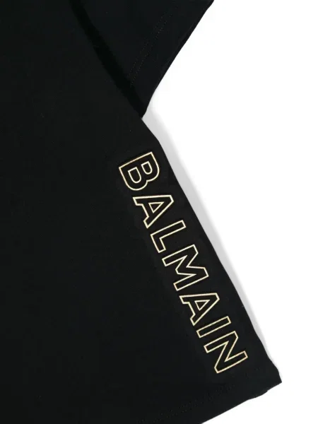 Koszulka dziecięca Balmain czarna